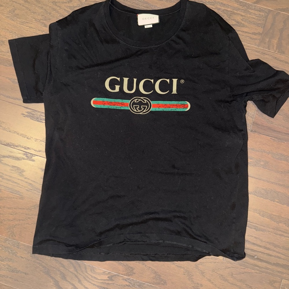 Gucci Black Logo T-Shirt